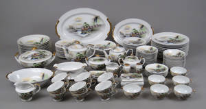 Kutani. Spise- og kaffe- og thestel 98