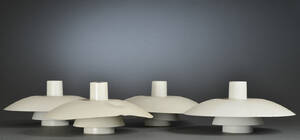 Poul Henningsen. Fire PH4 pendler. 4