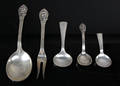 Diverse sølv bl.a Georg Jensen 5