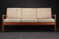 Ole Wanscher. Tre-pers. sofa af teak, Senator serien, model 166