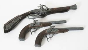 Pistolreplikor 3st