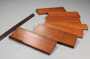 Kai Kristiansen. FM Væghængt reolsystem, teaktræ