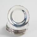 Assietter W A Bolin silver