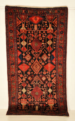 Persisk Koliyai tæppe, 258x126 cm.