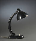 Christian Dell. Römmler AG bordlampe af bakelit, 1920erne Denne vare er sat til omsalg under nyt varenummer 4165551