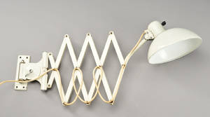 Christian Dell 1893-1974. Sakselampe, model 6614