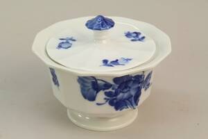 Sockerskål Blå Blomster