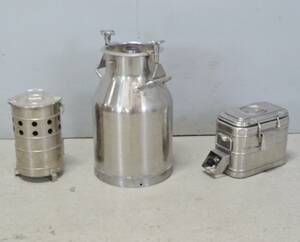 3 st. containers, varierande funktion, ej examinerade