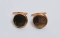Par Vintage manchetknapper af 14 kt. guld