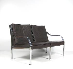 Zweier Sofa aus der Art Collection Serie von Walter Knoll