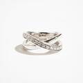 Ring 18 k vitguld briljanter Julspecial