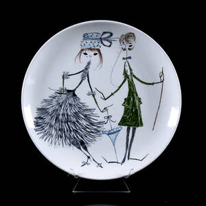 FAT, porslin, Italien, 1900-talets mitt.