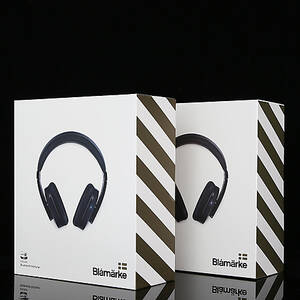 HÖRLURAR 2 PAR, Bluetooth, Blåmärke, samtida.