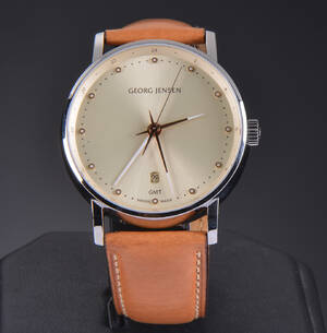 Georg Jensen, herrearmbåndsur. Model 3575365