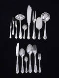 Rosenholm. Samling sølvbestik 74