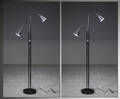 2 Standerlamper, model Young Two, sort