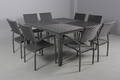 Havemøbler. Firkantet bord samt otte armstole, artwood  polyrattan 9.