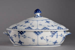 Kgl. P. Musselmalet, halvblonde lågfad