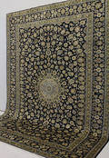 MATTA, Orientalisk, blå Keshan, 396 x 295 cm.
