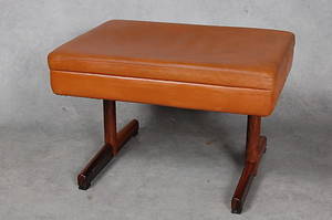 FOTPALL, skinn, Vatne Möbler, 1960-tal.