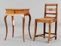 BORD samt STOL, 1800-tal.