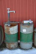 Kvartsfat med pump, 2 st