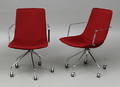 KARMSTOLAR, 1 par, Comet, design Gunilla Allard, Lammhults.