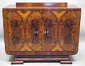 SKÅP, Art Deco, mahogny.