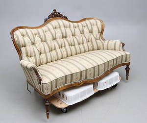 SOFFA, nyrokoko, 1800-talets andra hälft.