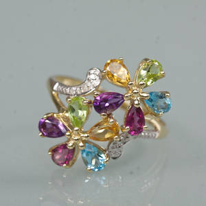 Cocktailringblomsterring