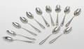 SKEDAR, 12 st, silver, GAB, 1900-tal.