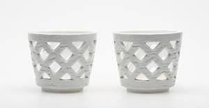 YTTERFODER, ett par, keramik, Gunnar Nylund, Rörstrand.