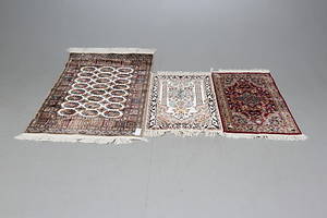 MATTOR, 3 st, orientaliska, 105 x 60, 95 x 63 samt 147 x 97 cm.