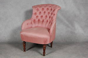 EMMAFÅTÖLJ, 1800-tal.