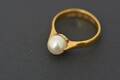 Guldring 23K ca 3,8gr