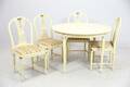 MATBORD med STOLAR, 4 st, Axet, gustaviansk stil