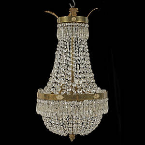 LJUSKRONA, 1900-tal, höjd 70 cm.