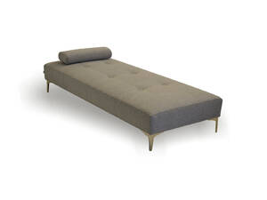 COUZ 172 daybed med  massiv træramme, Nozaq stålfjedre samt ben i metal.