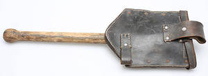STRIDSVAGNS SPADE OCH SIGNALLAMPA, Tyskland, 1940-tal.