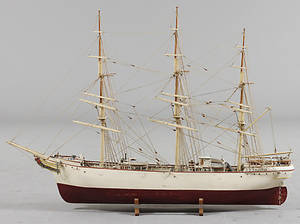 BÅTMODELL, G D Kennedy, 1900-tal.