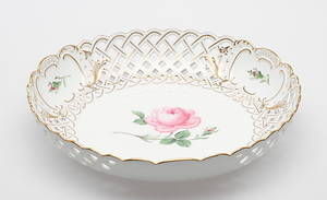 SKÅLFAT, porslin, Meissen, 1900-tal.