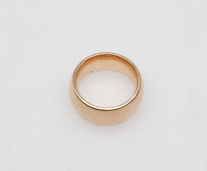 RING, 14k guld, vikt ca 17 gr.