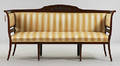 SOFFA, Empirestil 18001900-tal. Mahogny.
