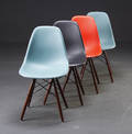 Charles Eames 1907- 1978. Fire skalstole model DSW 4