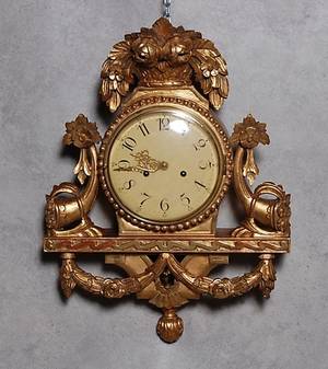 VÄGGPENDYL, empirestil, 1900-tal.