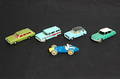 MODELLBILAR, 5 st, bland annat  Dinky Toys.