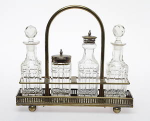 BORDSSURTOUT, nysilver, 1900-tal.