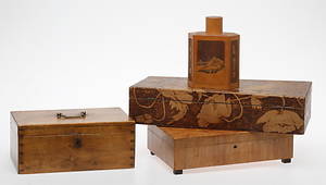 SKRIN, 3 st samt TEDOSA, 1900-tal.