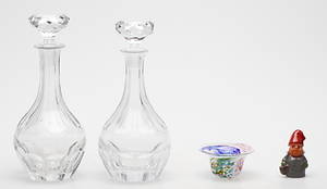 GLAS och KERAMIK, 4 delar, bl.a. Boda, Ulrica Hydman Vallien.