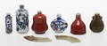 SNUSFLASKOR 6 st, porslin, STENARBETEN, 2 st, Kina.